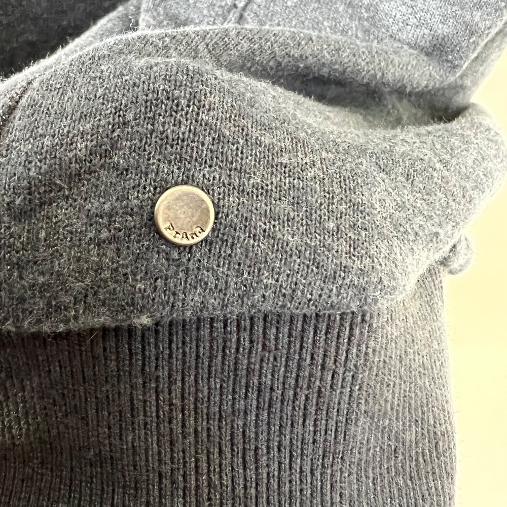 Prana Cozy‎ Up Terry Dress with Lacing and Pockets, XS - Picture 6 of 16